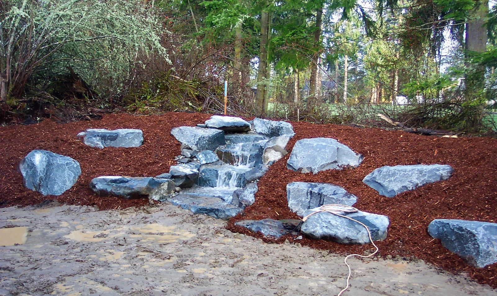 Pond water feature by Sage Landscape and Design